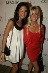 Danielle Nachmani and Caitln Kelly  at the Maxim Magazine Party at Club Dune in Southampton, NY, Saturday, May 26th, 2007